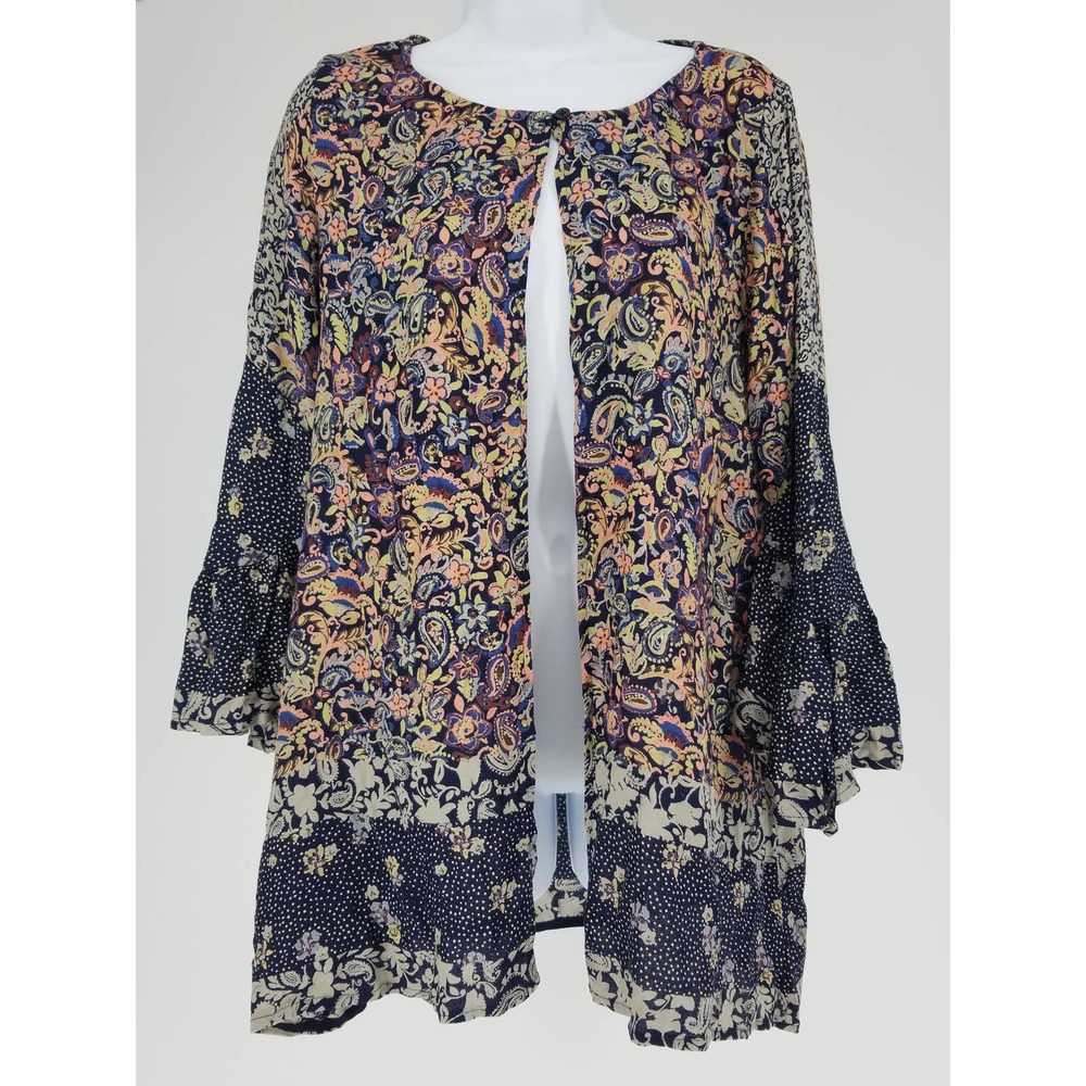 Angie Multicolor Long Sleeve Dress